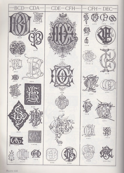 5000 Decorative Monograms for Artists and Craftspeople