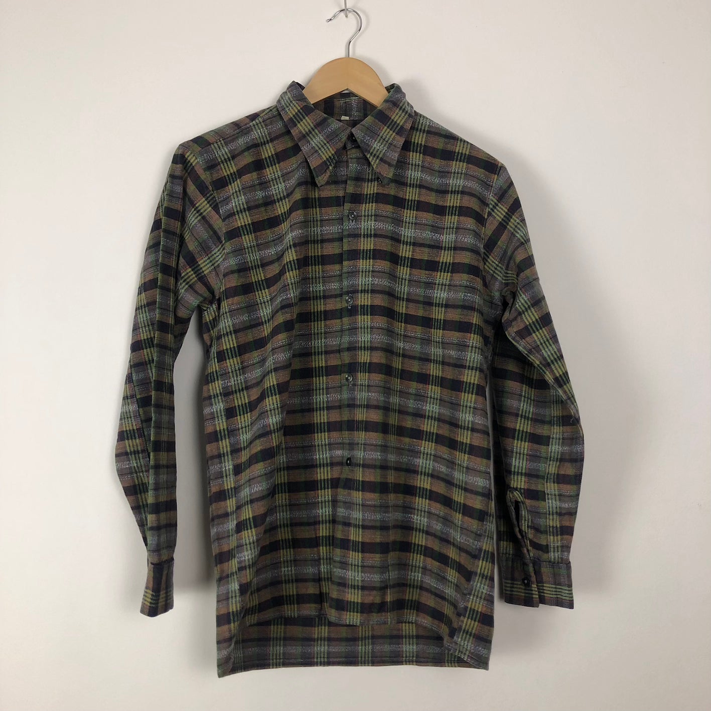 Vintage Check Shirts (Size 39)