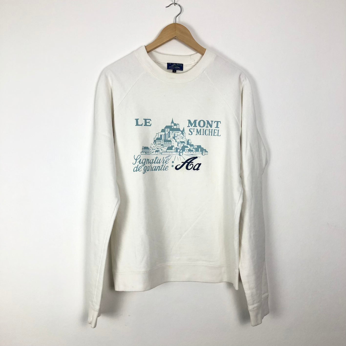 Vintage “Mont St Michel” Sweat (L)