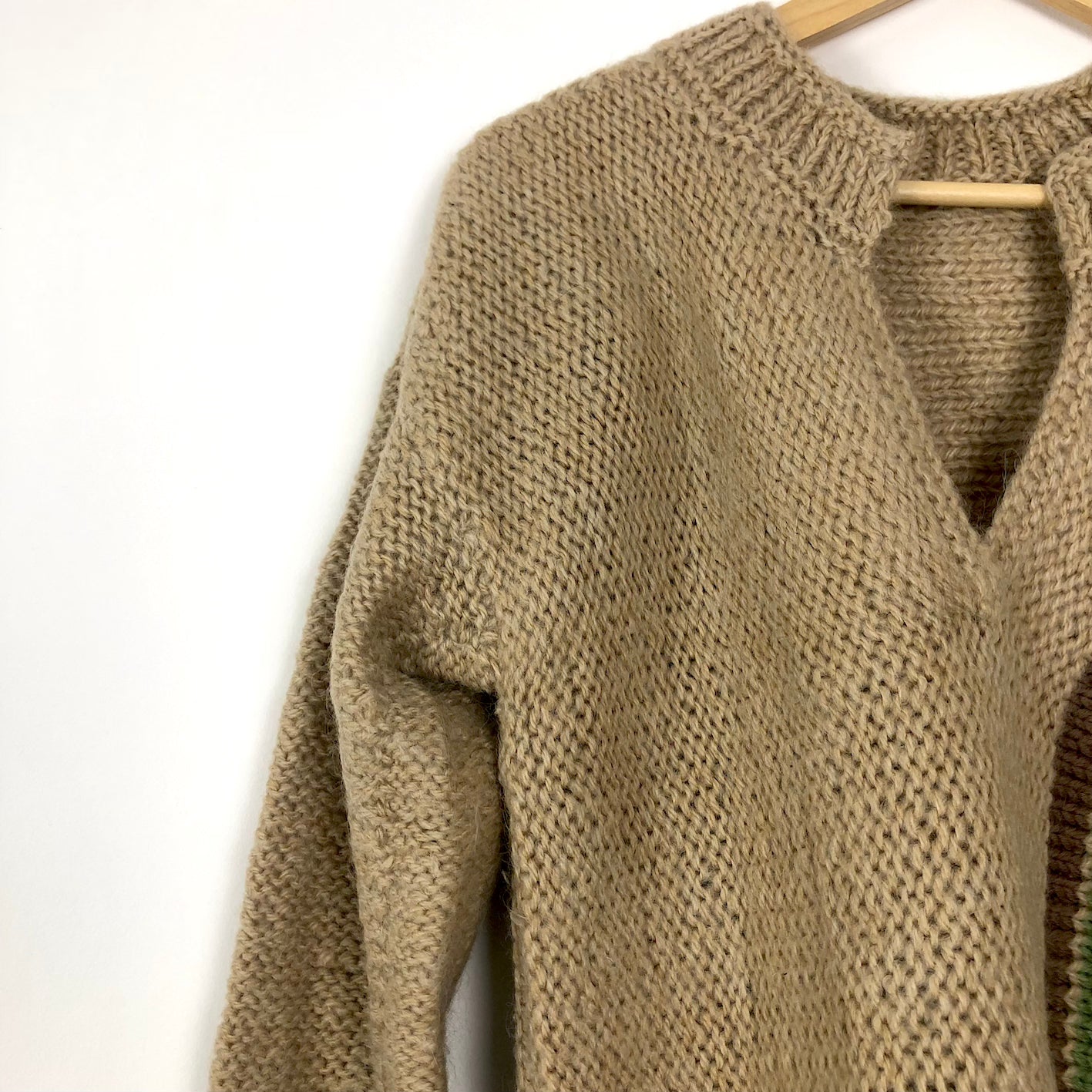 Vintage Handmade Wool Knit