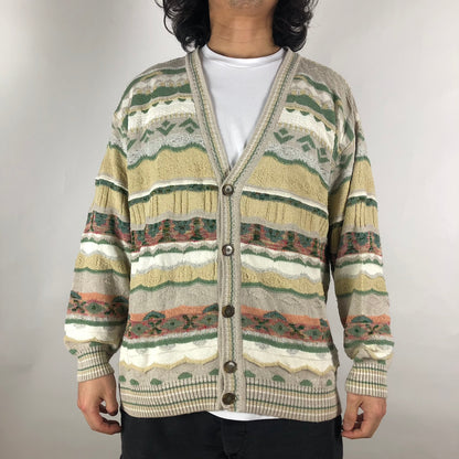 Vintage “Jimmy Free” Coogi Like Cardigan