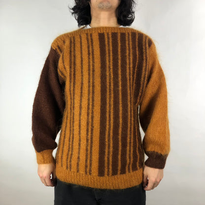 Vintage Mohair Stripe Knit