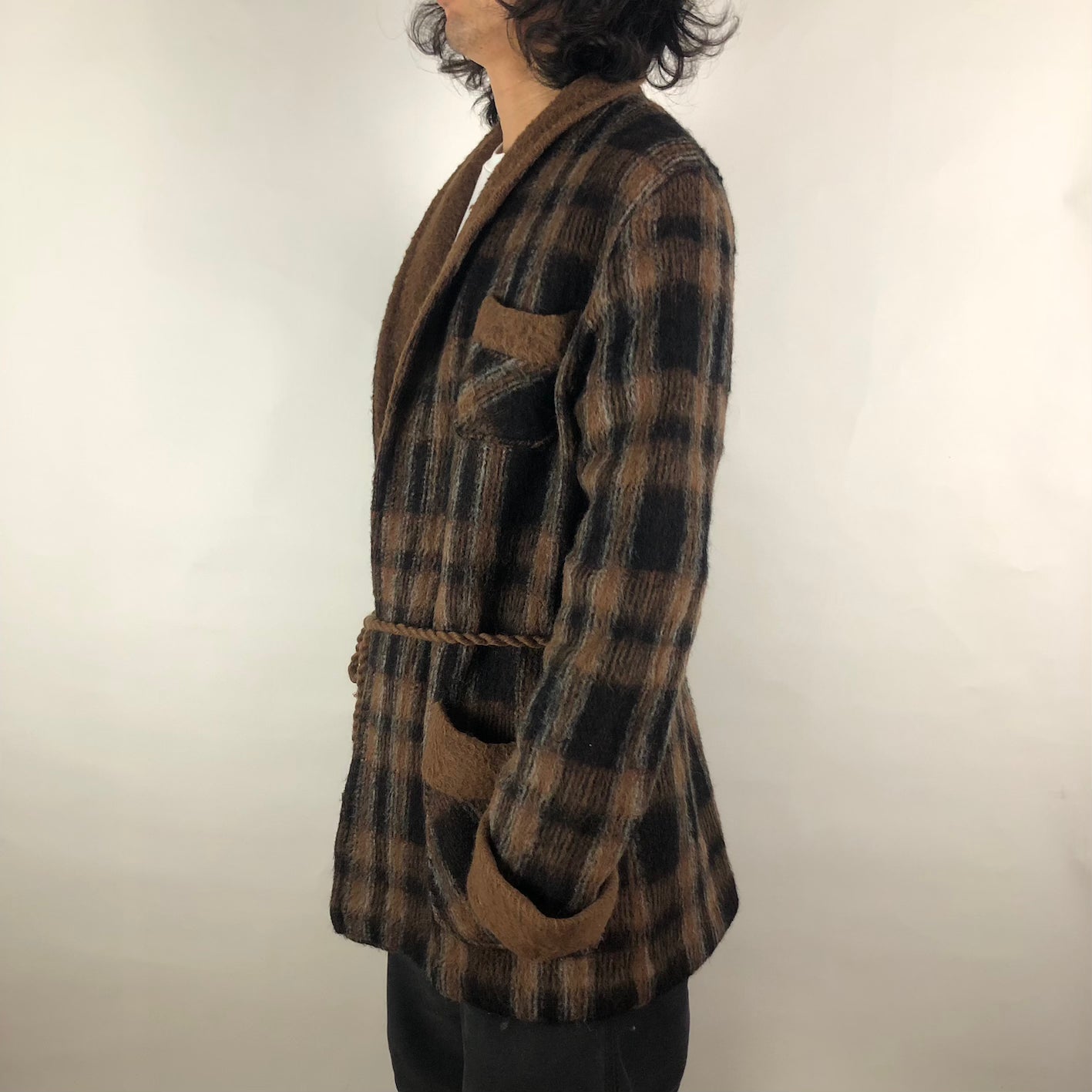 Vintage “INZANE” Wool Robe