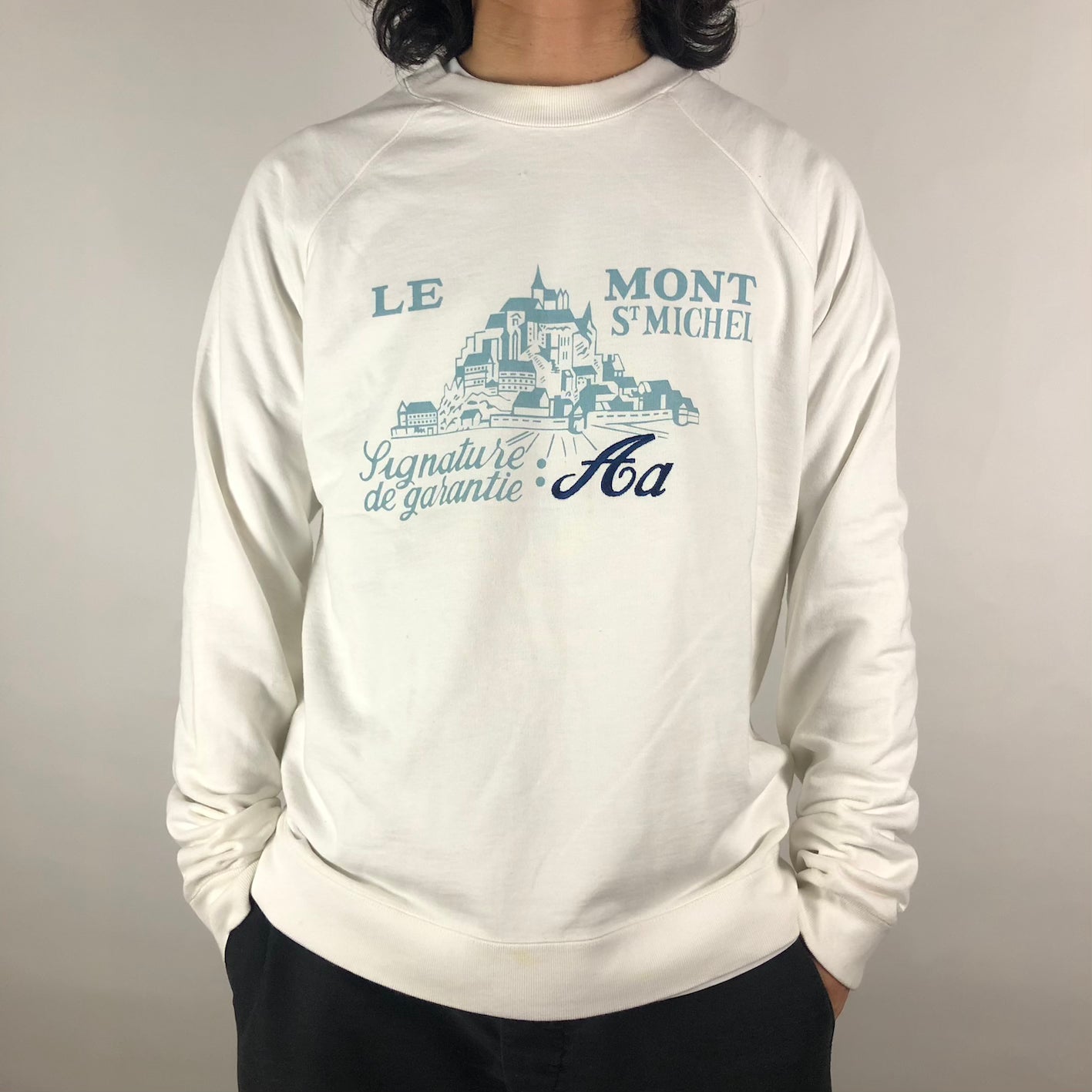 Vintage “Mont St Michel” Sweat (L)