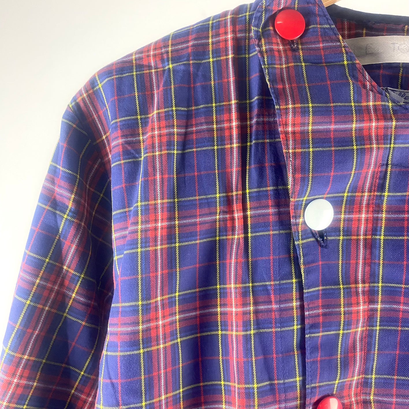 Vintatge “LEE TOURNEUR” Unique L/S Check Shirts