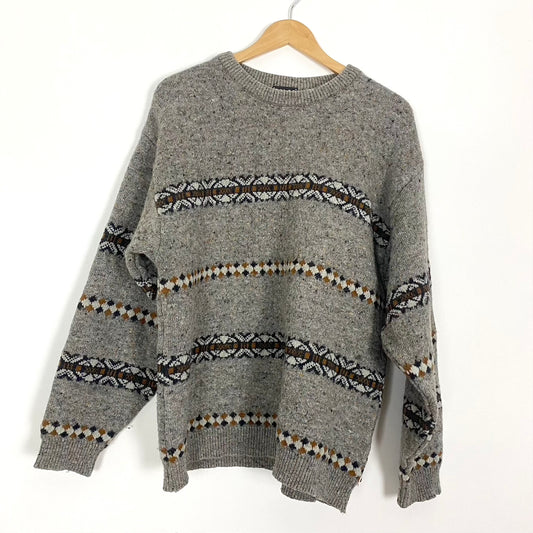 Vintage “TALGO City” Mixed Knit