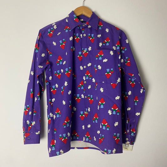 Vintage “JB. moda” Mushroom L/S Shirts SIZE (164)