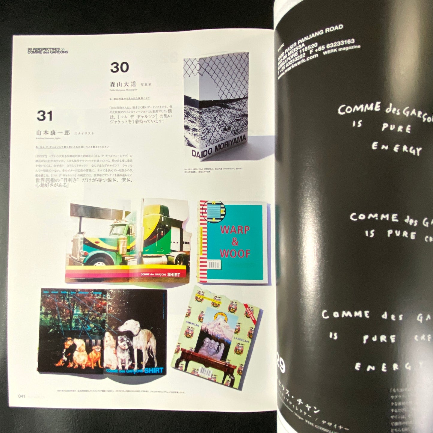 Ice Cream - No.124 Special Feature: 99 People Create Comme des Garcons