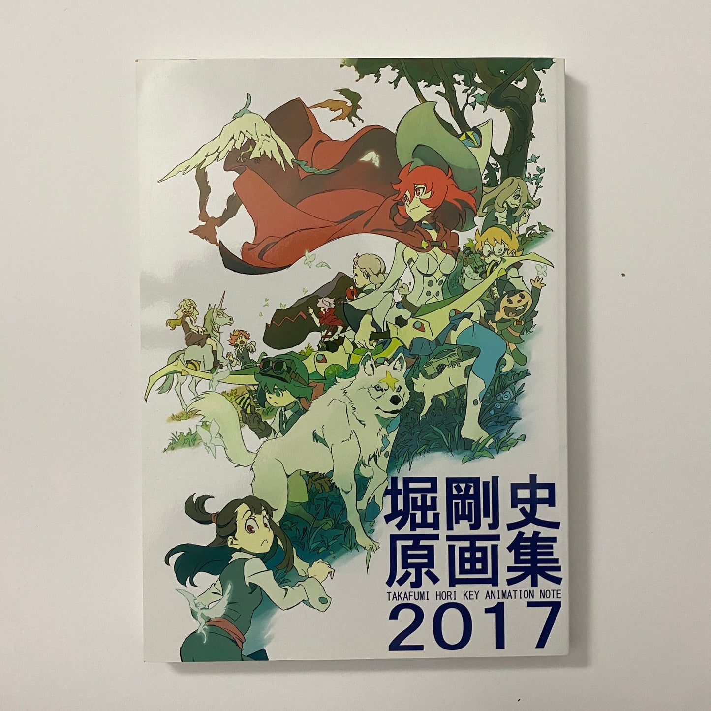 Original Drawings 2017 Key Note Animation Of Little Witch Academia