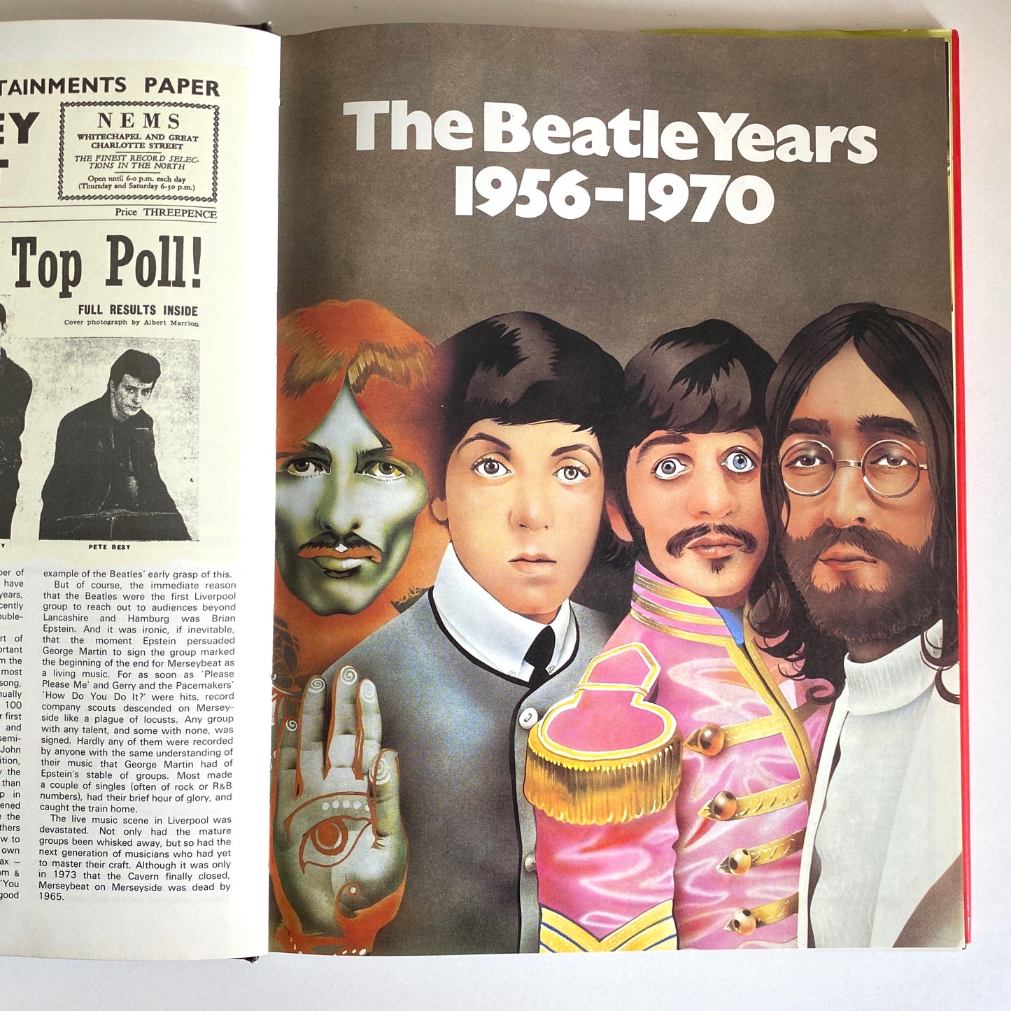 The Beatles: The fabulous story of John, Paul, George and Ringo