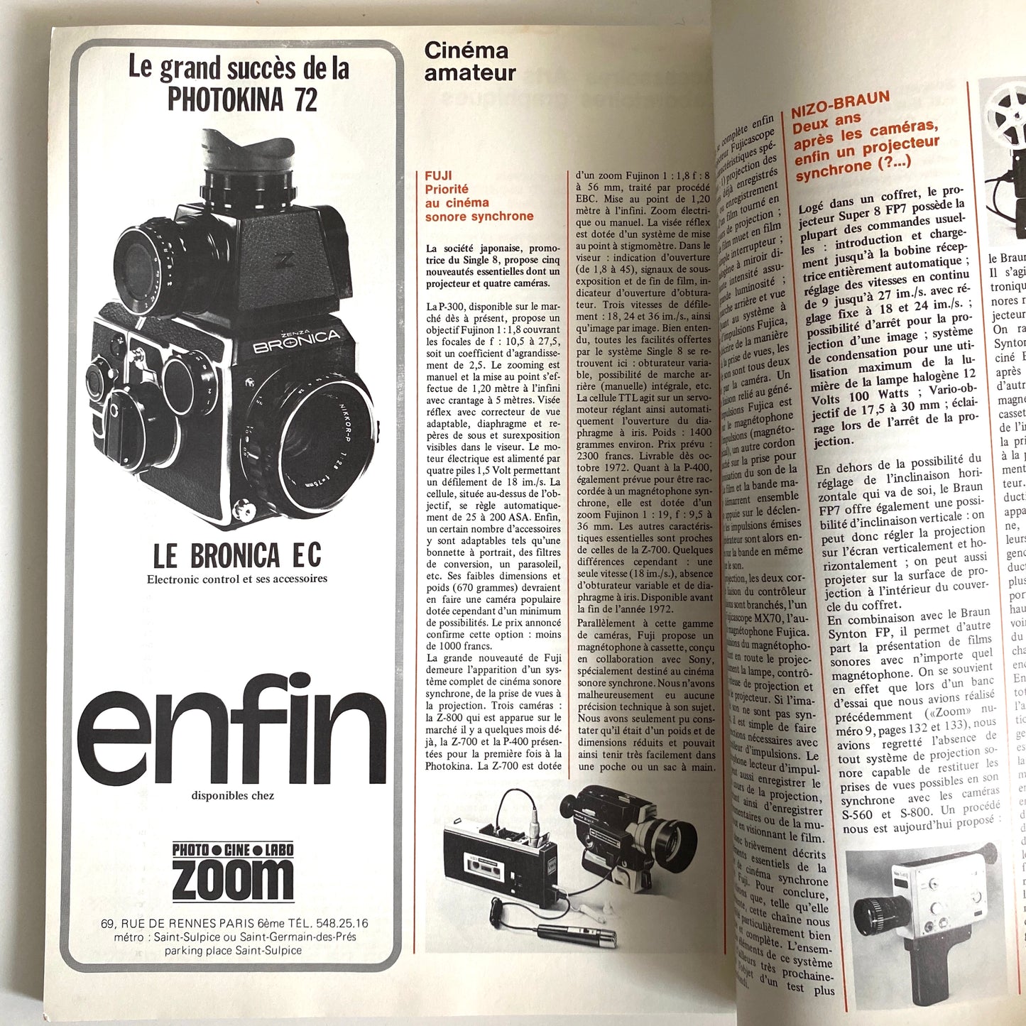 Zoom Magazine Numero 15 1972