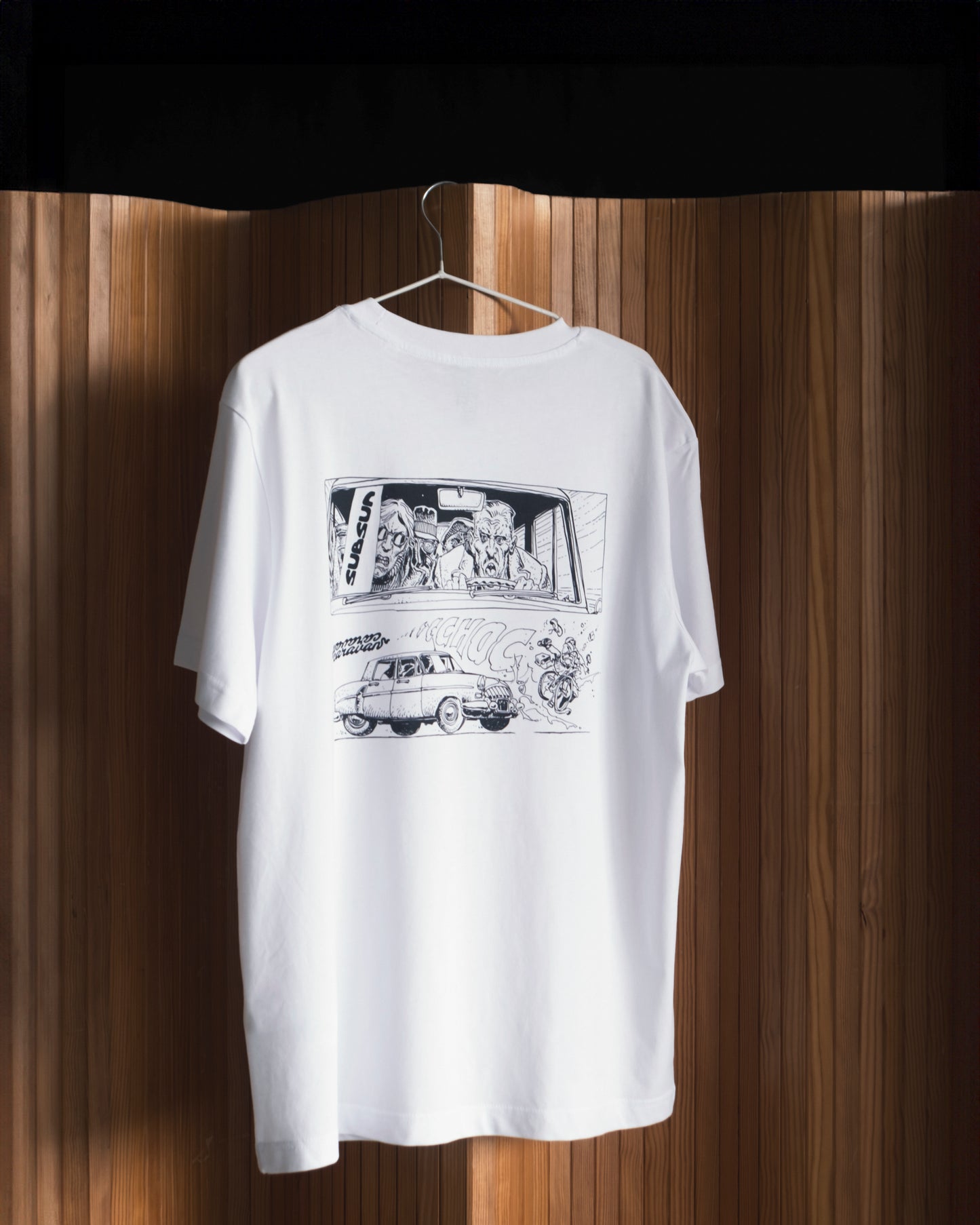 SUB SUN × CARAVAN T-SHIRTS - ZOMBIE CAR